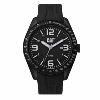 CAT Oceania LQ-161-21-132 Black Silicon Strap with Dial Analog Men's Watch CAT Oceania LQ-161-21-132 Black Silicon Strap with Dial Analog Men's Watch