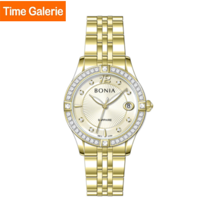 Bonia Women Elegance BNB10784-2225S Gold Stainless Steel Casual Watch Bonia Women Elegance BNB10784-2225S Gold Stainless Steel Casual Watch