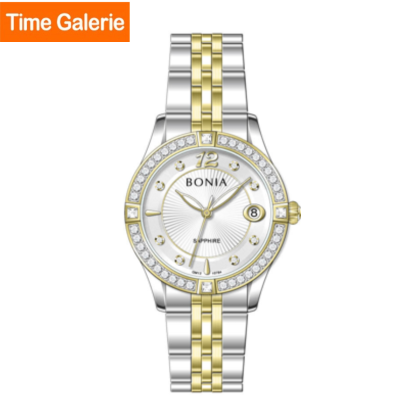 Bonia Women Elegance BNB10784-2115S Silver/Gold Stainless Steel Casual Watch Bonia Women Elegance BNB10784-2115S Silver/Gold Stainless Steel Casual Watch