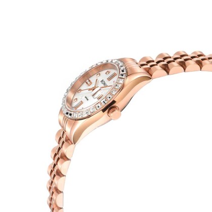 Bonia Women Elegance BNB10553-4557S Rose Gold Stainless Steel Casual Watch Bonia Women Elegance BNB10553-4557S Rose Gold Stainless Steel Casual Watch