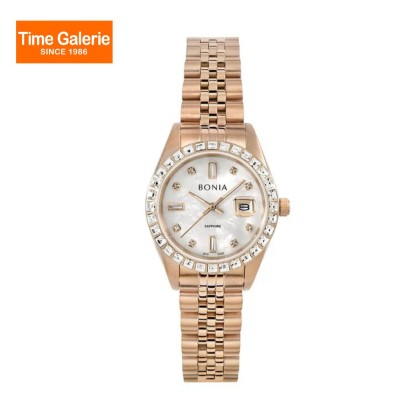 Bonia Women Elegance BNB10553-4557S Rose Gold Stainless Steel Casual Watch Bonia Women Elegance BNB10553-4557S Rose Gold Stainless Steel Casual Watch