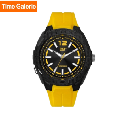CAT Phoenix P9-160-27-127 Black Yellow Dial Yellow Rubber Strap Analog Men Watch CAT Phoenix P9-160-27-127 Black Yellow Dial Yellow Rubber Strap Analog Men Watch