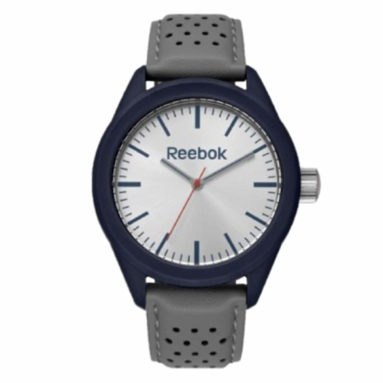 REEBOK RF-SPD-G2-PNLA-SN SILVER/BLUE SILICONE MEN'S WATCH