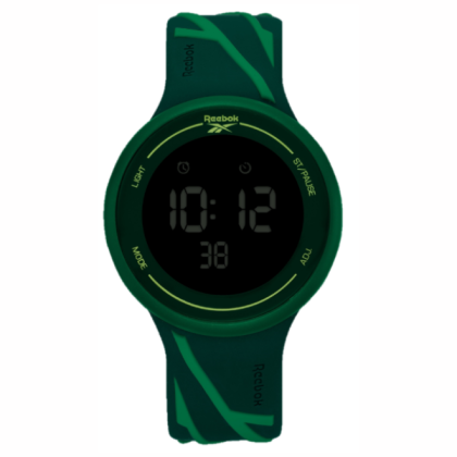 REEBOK Elements Ignite RV-ELI-G9-PGIG-BB Black Grey Dial Green Silicone Watch Strap Digital Men Watch REEBOK Elements Ignite RV-ELI-G9-PGIG-BB Black Grey Dial Green Silicone Watch Strap Digital Men Watch
