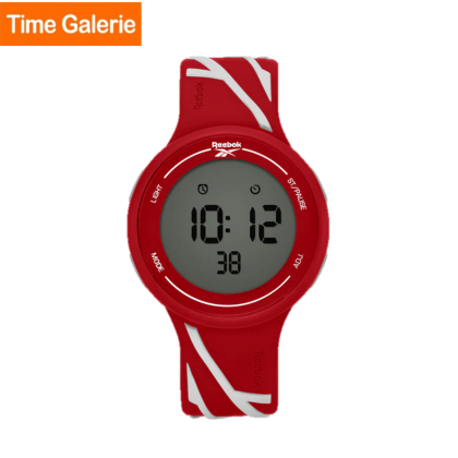 Reebok Elements RV-ELE-U9-PRIR-WR Red Silicone Watchstrap Digital Unisex Watch Reebok Elements RV-ELE-U9-PRIR-WR Red Silicone Watchstrap Digital Unisex Watch