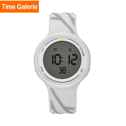 REEBOK Elements Ignite RV-ELI-U9-PWIW-WW Black Grey Dial Classic White Silicone Watch Strap Digital Unisex Watch REEBOK Elements Ignite RV-ELI-U9-PWIW-WW Black Grey Dial Classic White Silicone Watch Strap Digital Unisex Watch