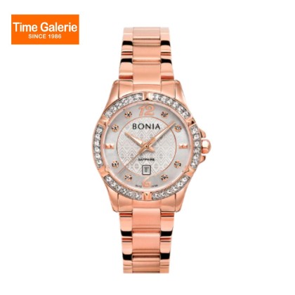 Bonia Women Elegance BNB10789-2515S Rose Gold Stainless Steel Casual Watch Bonia Women Elegance BNB10789-2515S Rose Gold Stainless Steel Casual Watch