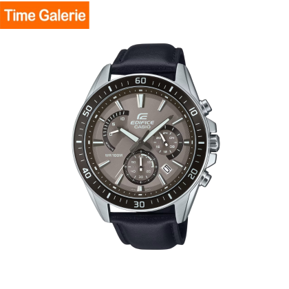 Casio Edifice EFR-552L-5AV Black Leather Band Men Watch Casio Edifice EFR-552L-5AV Black Leather Band Men Watch