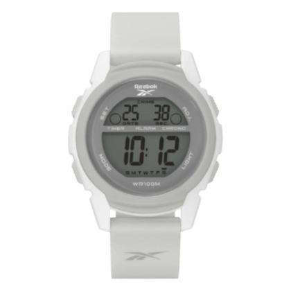 Reebok HALO REEWHAL-L9-PWIE-WE Utility Beige Silicon Strap Retro Digital Men Watch Reebok HALO REEWHAL-L9-PWIE-WE Utility Beige Silicon Strap Retro Digital Men Watch