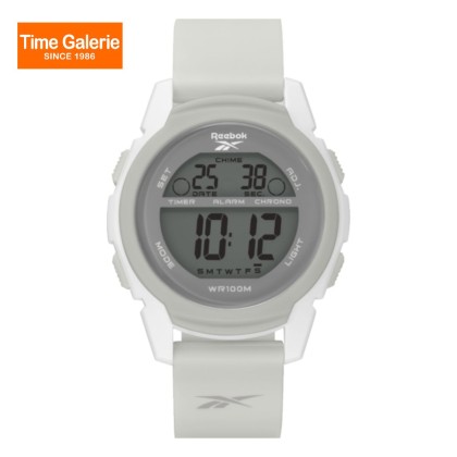 Reebok HALO REEWHAL-L9-PWIE-WE Utility Beige Silicon Strap Retro Digital Men Watch Reebok HALO REEWHAL-L9-PWIE-WE Utility Beige Silicon Strap Retro Digital Men Watch