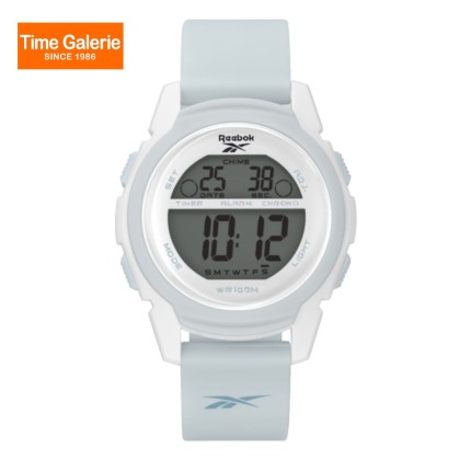 Reebok HALO REEWHAL-L9-PWIK-WW Sky Blue Silicon Strap Retro Digital Men Watch Reebok HALO REEWHAL-L9-PWIK-WW Sky Blue Silicon Strap Retro Digital Men Watch