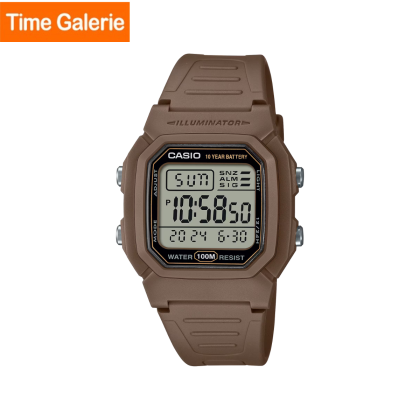 Casio General W-800H-5AV Digital Brown Resin Band Men Watch Casio General W-800H-5AV Digital Brown Resin Band Men Watch