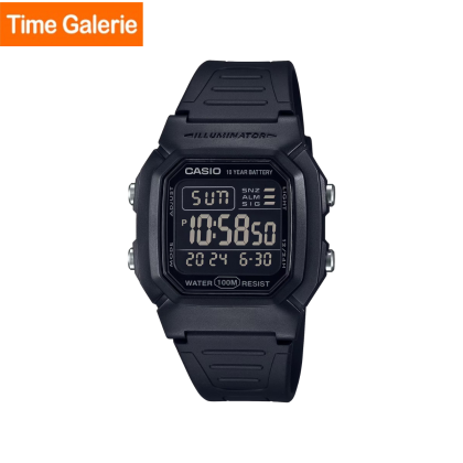 Casio General W-800H-1BV Digital Black Resin Band Men Watch Casio General W-800H-1BV Digital Black Resin Band Men Watch