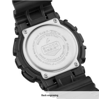 Casio G-Shock Multi-Fluorescent Accents Series GA-110MF-1A Black Resin Band Men Sports Watch Casio G-Shock Multi-Fluorescent Accents Series GA-110MF-1A Black Resin Band Men Sports Watch
