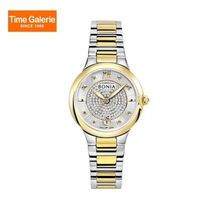 Bonia Women Elegance BNB10793-2113 Silver Gold Stainless Steel Casual Watch Bonia Women Elegance BNB10793-2113 Silver Gold Stainless Steel Casual Watch