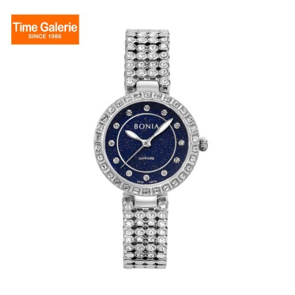 Bonia Cristallo Women Elegance BNB10774-2387S Silver Stainless Steel Casual Watch