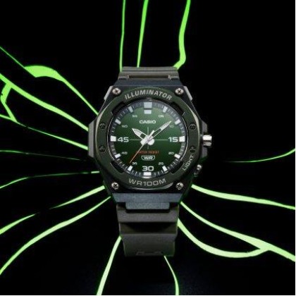 Casio General MW-620H-3AV Black Resin Band Men Watch Casio General MW-620H-3AV Black Resin Band Men Watch