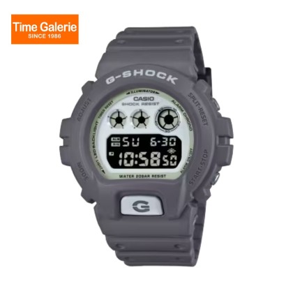 Casio G-Shock Hidden Glow DW-6900HD-8 Digital Grey Resin Band Men Watch Casio G-Shock Hidden Glow DW-6900HD-8 Digital Grey Resin Band Men Watch