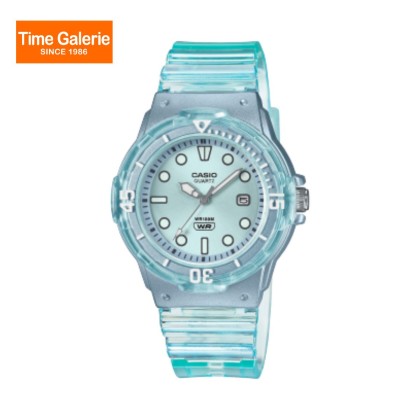 Casio General Pop LRW-200HS-2EV Translucent Blue Resin Band Women Watch Casio General Pop LRW-200HS-2EV Translucent Blue Resin Band Women Watch