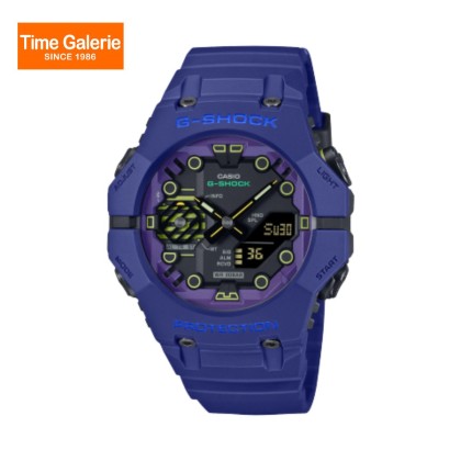 Casio G-Shock Cyber Color Series GA-B001CBR-2A Bluetooth Analog-Digital Blue Resin Men Watch
