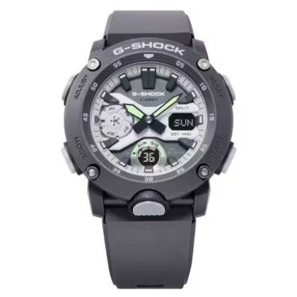 Casio G-Shock Hidden Glow Series GA-2000HD-8A Analog-Digital Grey Resin Band Men Watch Casio G-Shock Hidden Glow Series GA-2000HD-8A Analog-Digital Grey Resin Band Men Watch