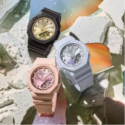 Casio G-Shock GMA-P2100SG-2A Analog Digital Light Blue Dial Resin Band Women Watch Casio G-Shock GMA-P2100SG-2A Analog Digital Light Blue Dial Resin Band Women Watch