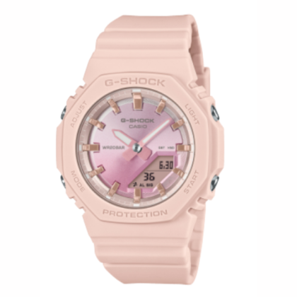 Casio G-Shock GMA-P2100SG-4A Analog Digital Pink Dial Resin Band Women Watch
