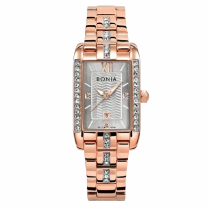 Bonia Elegance BNB10796-2513S Rose Gold Stainless Steel Women Watch