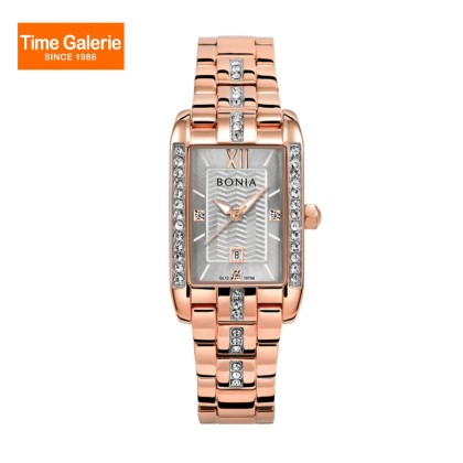 Bonia Elegance BNB10796-2513S Rose Gold Stainless Steel Women Watch