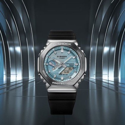 Casio G-shock GBM-2100A-1A2 G-Steel Series Smartphone Link Analog Digital Men Watch Casio G-shock GBM-2100A-1A2 G-Steel Series Smartphone Link Analog Digital Men Watch