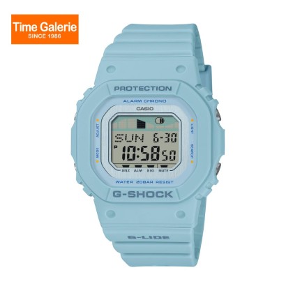 Casio G-Shock G-LIDE GLX-S5600-2 Light Blue Resin Band Digital Women Watch Casio G-Shock G-LIDE GLX-S5600-2 Light Blue Resin Band Digital Women Watch