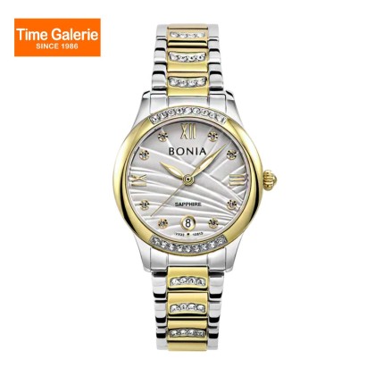 Bonia Elegance BNB10813-2113S Silver Gold Stainless Steel Women Watch Bonia Elegance BNB10813-2113S Silver Gold Stainless Steel Women Watch