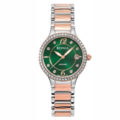 Bonia Elegance BNB10803-2695S Rose Gold Stainless Steel Women Watch