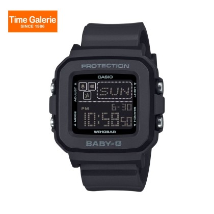 Casio Baby-G BGD-10-1 Black Resin Ban Digital Women Watch Casio Baby-G BGD-10-1 Black Resin Ban Digital Women Watch
