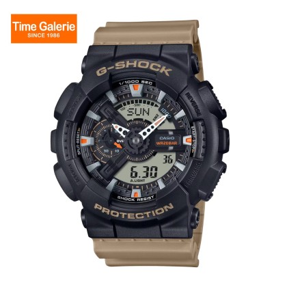 Casio G-Shock GA-110TU-1A5 Brown Resin Band Digital Analog Men Watch Casio G-Shock GA-110TU-1A5 Brown Resin Band Digital Analog Men Watch