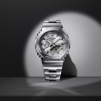 G-Shock G-Steel Series GM-2110D-7A Analog-Digital Men Watch G-Shock G-Steel Series GM-2110D-7A Analog-Digital Men Watch