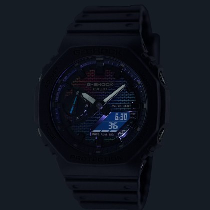 G-Shock GA-2100RW-1A Analog-Digital Black Resin Band Men Watch G-Shock GA-2100RW-1A Analog-Digital Black Resin Band Men Watch