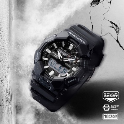 G-Shock GA-010-1A Analog-Digital Black Resin Band Men Watch G-Shock GA-010-1A Analog-Digital Black Resin Band Men Watch