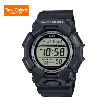 G-Shock GD-010-1 Digital Black Resin Band Men Watch G-Shock GD-010-1 Digital Black Resin Band Men Watch