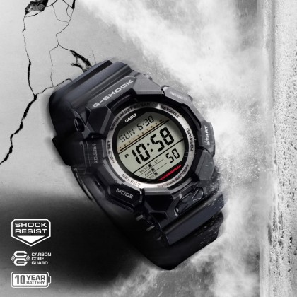 G-Shock GD-010-1 Digital Black Resin Band Men Watch G-Shock GD-010-1 Digital Black Resin Band Men Watch