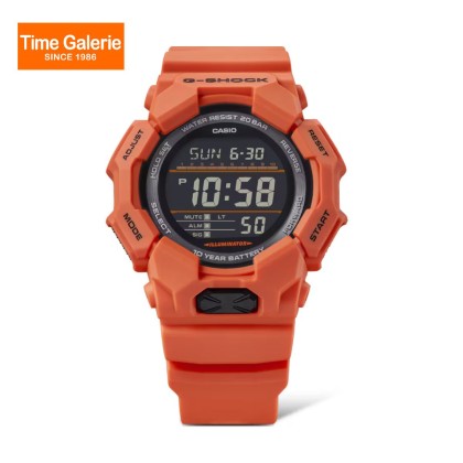 G-Shock GD-010-4 Digital Orange Resin Band Men Watch G-Shock GD-010-4 Digital Orange Resin Band Men Watch