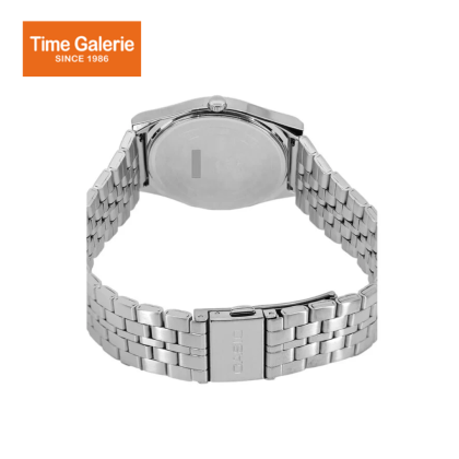 Casio Men Analog Watch MTP-B145D-9AVDF Silver Stainless Steel Strap Casio Men Analog Watch MTP-B145D-9AVDF Silver Stainless Steel Strap