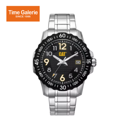 CAT DOWNFORCE AP-141-11-111 Black Dial Stainless Steel Analog Watch CAT DOWNFORCE AP-141-11-111 Black Dial Stainless Steel Analog Watch