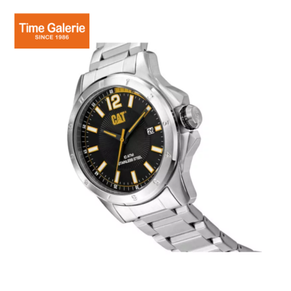 CAT Big Twist 24 YW-141-11-137 Black Stainless Steel l Analog Watch CAT Big Twist 24 YW-141-11-137 Black Stainless Steel l Analog Watch