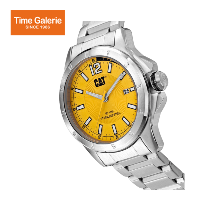 CAT BIG Twist 24 YW-141-11-731 Yellow Stainless Steel l Analog Watch CAT BIG Twist 24 YW-141-11-731 Yellow Stainless Steel l Analog Watch