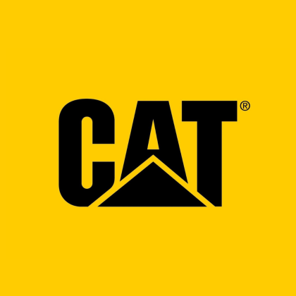 CAT Diver LR-161-21-131  Black & White  Silicone Strap  Analog Digital
