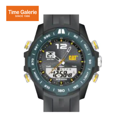 CAT HORIZON MH-165-25-535 Grey Silicone Strap Analog Digital Watch CAT HORIZON MH-165-25-535 Grey Silicone Strap Analog Digital Watch