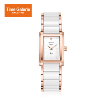 Alexandre Christie ALCW2B52LHBRGSL Stainless Steel Case with Steel + Ceramic Band Analog Women's Watch Alexandre Christie ALCW2B52LHBRGSL Stainless Steel Case with Steel + Ceramic Band Analog Women's Watch