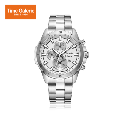 Alexandre Christie ALCW6668MCBSSSL Chronograph Stainless Steel Strap Analog Men's Watch Alexandre Christie ALCW6668MCBSSSL Chronograph Stainless Steel Strap Analog Men's Watch