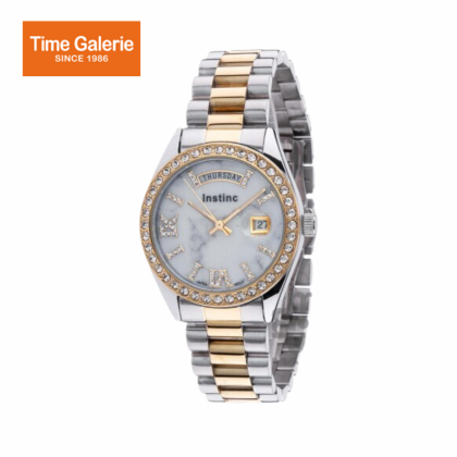 Instinc M6132M-XD1TTW Silver Stainless Steel Band Women Watch Instinc M6132M-XD1TTW Silver Stainless Steel Band Women Watch